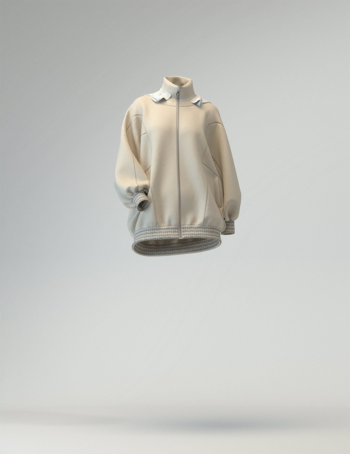 CACHEMIRE TECH HOODIE
